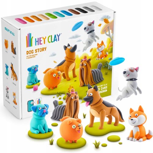 Hej, priča o Clay Dogu - Kreativna masa za modeliranje pasa
