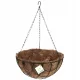  Koopman International saksija za cvijeće 30 cm x 30 x 13,5 cm promjer 30 cm metalne nijanse smeđe i bež boje
