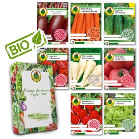   RAJČICA ZESTAW SJEMENA ZA POVRĆE PNOS sa salatom, paprikom, krastavcem i 8 vrećica
