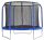 Garden Trampoline with Safety Net 8FT Blue