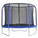 Garden Trampoline with Safety Net 8FT Blue