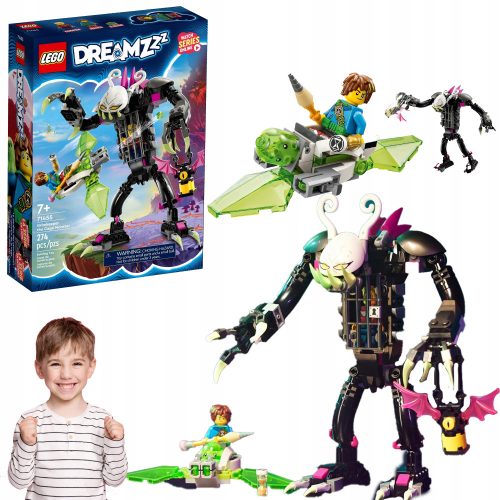  LEGO DREAMZZ NIGHTMARE VILLAIN CAGE NOĆNA MORA S KAVEZOM Z-BLOB 2U1 AVION