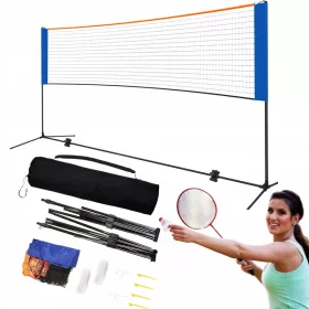   MULTIFUNKCIONALNA PODESIVA SPORTSKA MREŽA 3u1 BADMINTON TENIS ODBOJKA
