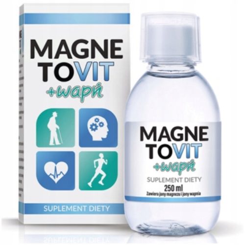 Magnez + Kalcij u tekućem obliku 250 ml Jodavit Magnetovit
