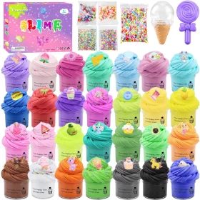   Kreativni set za djecu za izradu šlajma - ŠARENI Slime cupcakes