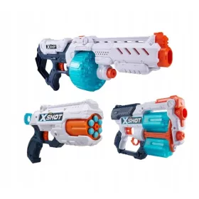   Zuru X-Shot Komplet Pušaka od Pjene s 3 Puške i 96 Strijela