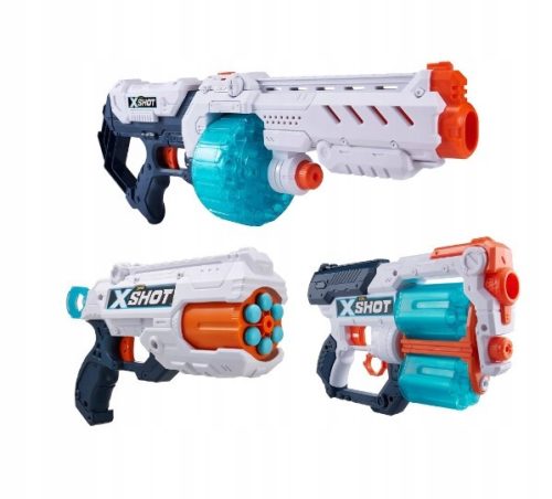 Zuru X-Shot Komplet Pušaka od Pjene s 3 Puške i 96 Strijela