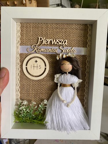 Anđeo suvenir za djevojčicu, poklon za krštenje i pričest