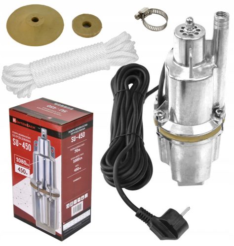 Rohtenbach 450W submersibilna membranska pumpa za bunarsku vodu s rezervnom membranom