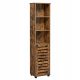 Kupaonski ormar Industrial Loft Rustikalni Regal