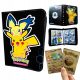  POKEMON BINDER ZA 400 KARTICA S KLIZNOM RUČKOM ALBUM ZA KLASIČNE KARTICE
