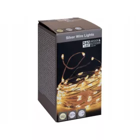   Girlanda za vanjsku upotrebu s 240 toplo bijelih mikro LED lampica na 24 metra