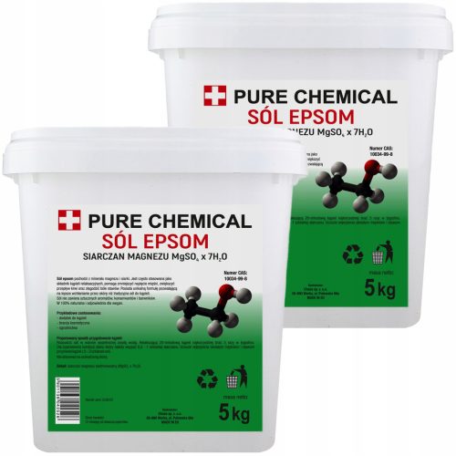  Pure Chemical 5 kg rimska gorka Epsom sol za kupanje