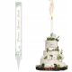  Fontana za tortu "Holy Communion Eucalyptus Beauty", 18 cm