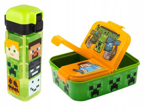 Stor 40420 Minecraft kutija za ručak 900 ml narančasto-zelena