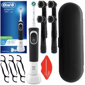    ORAL-B VITALITY 100 ELEKTRIČNA ČETKICA ZA ZUBE CRNA + FUTROLA + SAVJETI