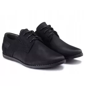   Dječačke svečane cipele za pričest za vjenčanje Crne Wojtyłko 1377 veličina 34