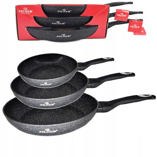  Tradicionalna tava Zilner PREMIUM, 24 cm, mramor