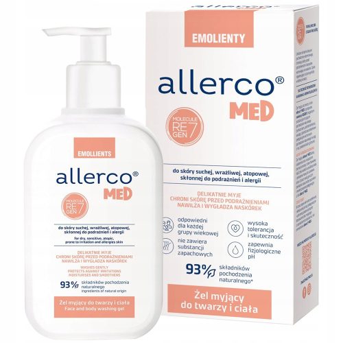 Allerco gel za pranje osjetljive kože sklonih iritacijama i alergijama, 200 ml
