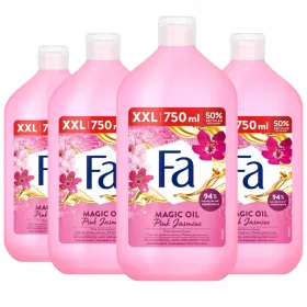   Fa Čarobno ulje Gel za tuširanje i kupanje Pink Jasmine 4x750ml