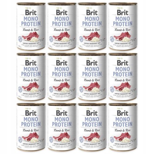  Brit Mono Protein mokra hrana za pse janjetina s rižom 400 g