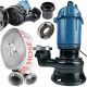 BERHARD 3000 W potopna pumpa sa mlinom + vatrogasno crijevo 30 metara