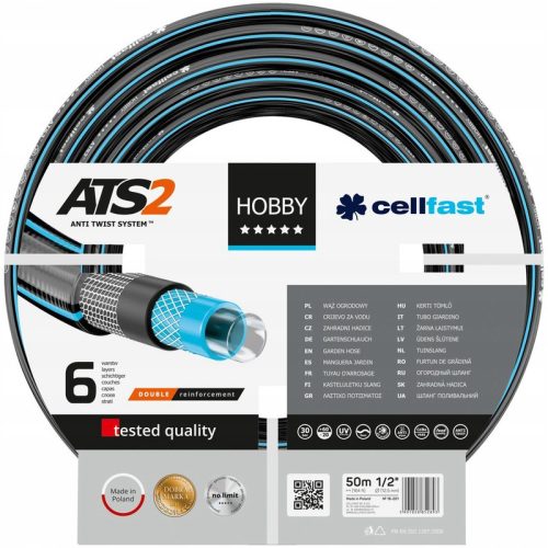  Cellfast Hobby vrtno crijevo 50m 1/2"