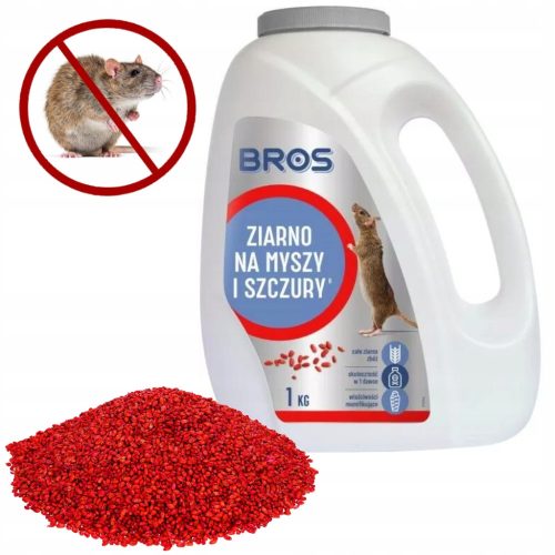 Učinkovita zamka za miševe i štakore Bros 1 kg
