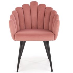 Stolica Halmar ružičasta tkanina 1 kom.