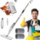 RAVNI MOP SA RASPRŠIVAČEM 126cm 350ml + 2 KARTRIĐA OD MIKRO VLAKNA