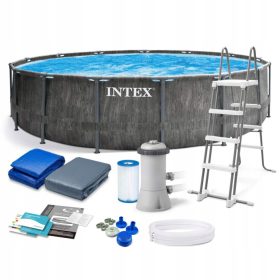   INTEX Frame Garden Pool Set 12 u 1 za sveobuhvatnu zabavu 457x122