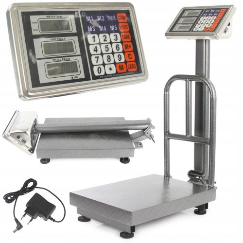 Elektronička skladišna vaga s LCD zaslonom do 150 kg