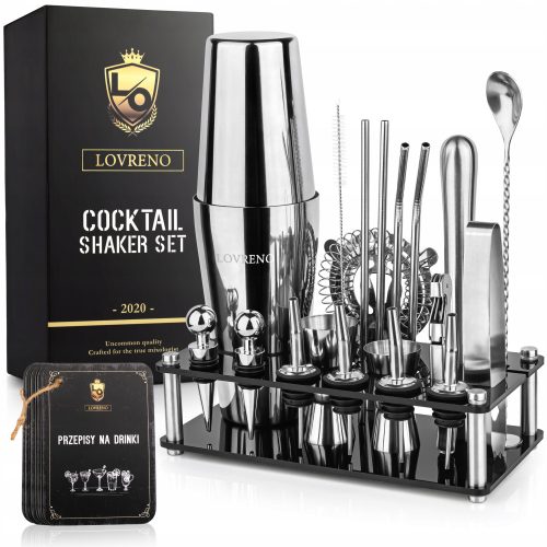 LOVRENO BARMAN SET ZA PIĆA SHAKER