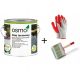 Osmo Bangkirai Dark Terrace Oil 2.5L + Brush 10CM + Gloves