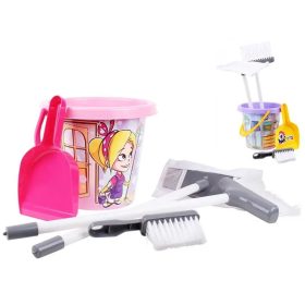 Set za čišćenje za djecu: Mop, kanta, metla, pribor