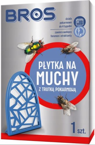 Bros 1563 ploča za muhe s otrovom u hrani