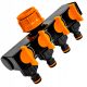 Bradas ECO-PWB3033 BLACK LINE 4-putni razdjelnik s ventilima