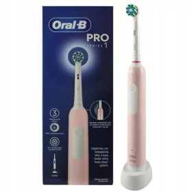    Oral-B Pro 1 Pink Cross Action rotacijska električna četkica za zube