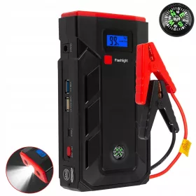 POKRETANJE POWERBANK STARTER BOOSTER ZA AUTO, 12V