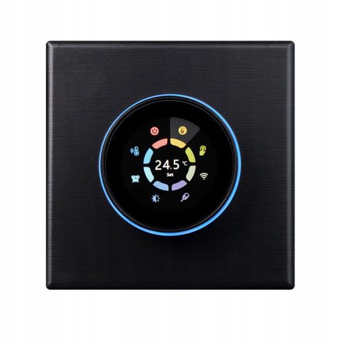 Termostat s Wi-Fi gumbom MOES TUYA DAL za Bojler na plin i vodu 5A crni