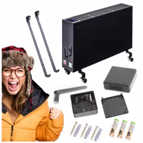   Električni konvektorski grijač NOGEN 1500W - Osvježite svoj dom uz mobilnu uštedu energije