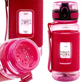 Astra Aqua Pure Bidon 400ml Neonowy Róż