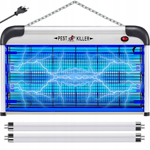Expertni insekticidni uređaj za uništavanje komaraca, moljaca, muha i osa | UV INSEKTICIDNA LAMPA 230V 50W SOLID 2u1