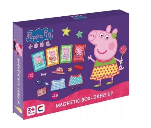 Magnetna slagalica Peppa Pig oblačenje Peppa