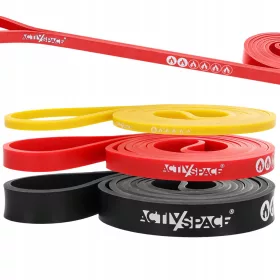    SET OD 3 POWERBAND TRAKE ZA VJEŽBANJE otporne trake za fitness VISOKE KVALITETE ACTIV