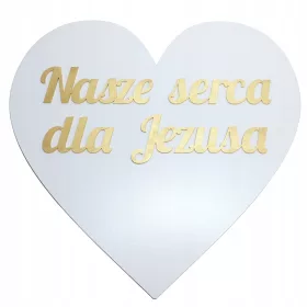  Srce Presvetog Srca za Uskrsnuće, Ukrasno srce za Uskrsnuće, Zlatno srce za Uskrsnuće, 60 cm za Uskrsnuće