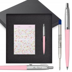   Parker plava kemijska olovka na uvlačenje + Notes A6 Oxford Multicolor