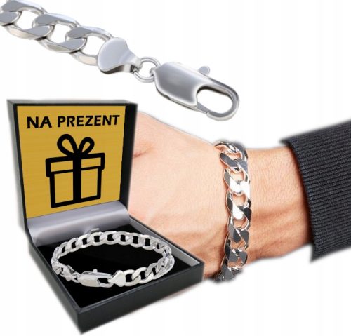Srebrna muška narukvica od srebra 925, 5 mm/21 cm