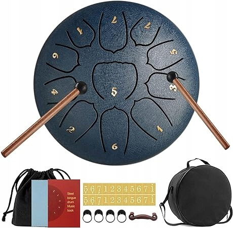 STALNI BUBANJ S ČELIČNIM JEZIKOM DISK BUBANJ, 11 TONOVA 15 CM 6"