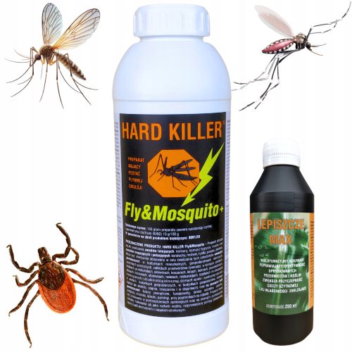  Tekućina protiv krpelja i komaraca Hard Killer 1,5 kg 1000 ml